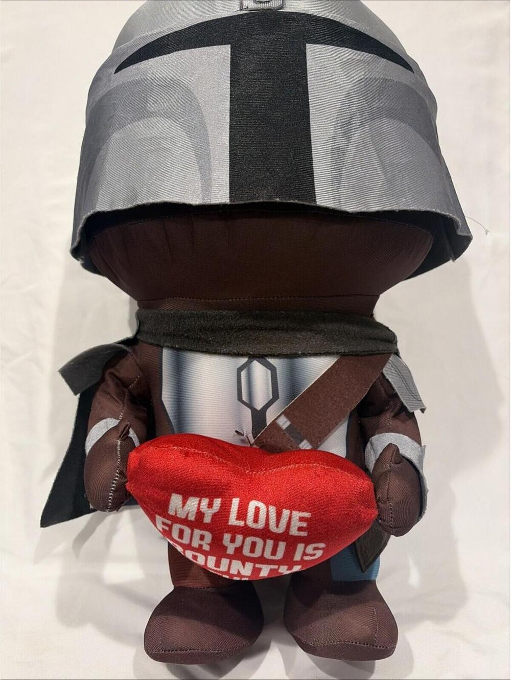 The Mandalorian Valentine Greeter 22 inch doll Stuffie